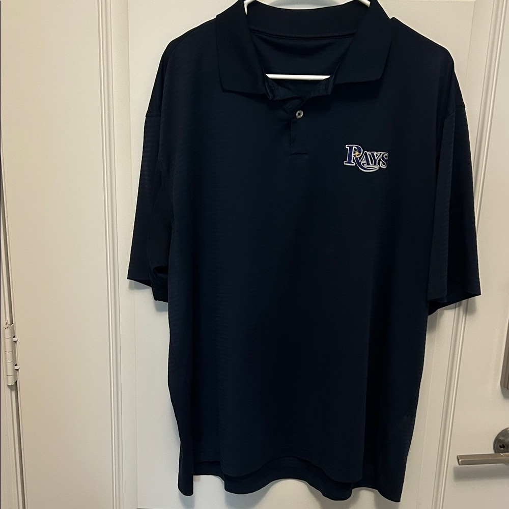 Antigua Navy Blue Rays Polo Shirt